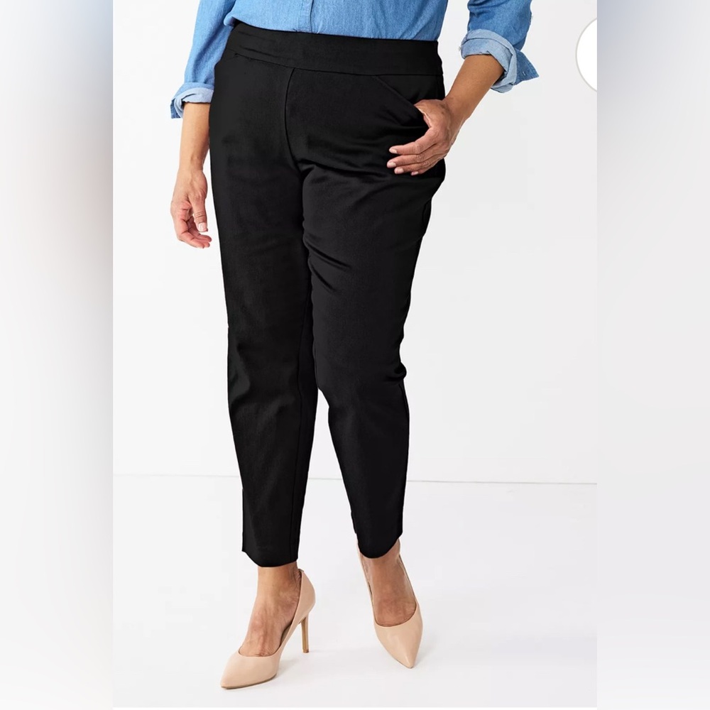 Croft and barrow effortless stretch pull on pants bundle